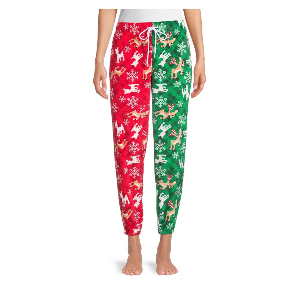 Rudolph women’s fleece joggers with pockets. New with tags. - Picture 1 of 5